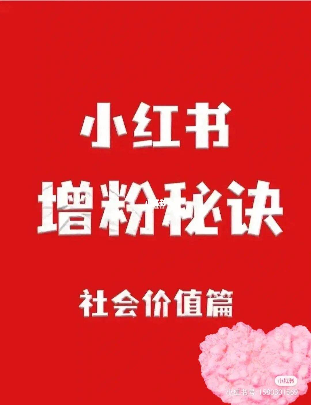 小红书涨粉丝1元1000个活粉的简单介绍