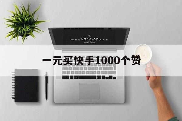 一元买快手1000个赞（一元买快手1000个赞是真的吗）